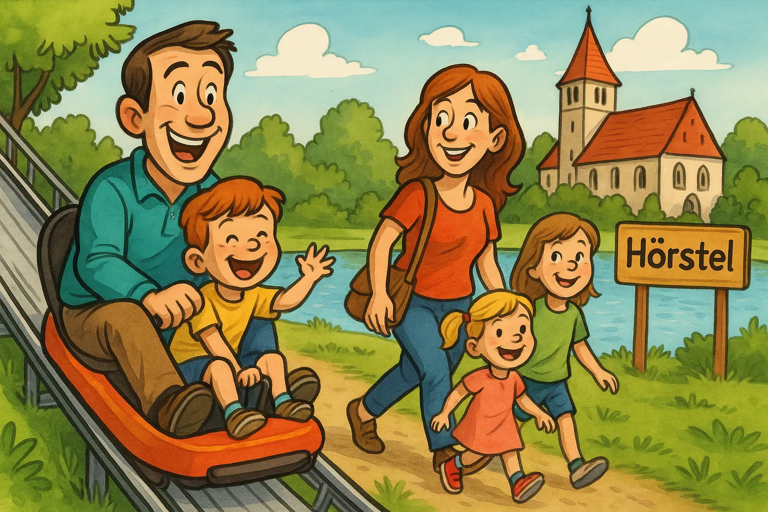 Familienzeit in Hörstel