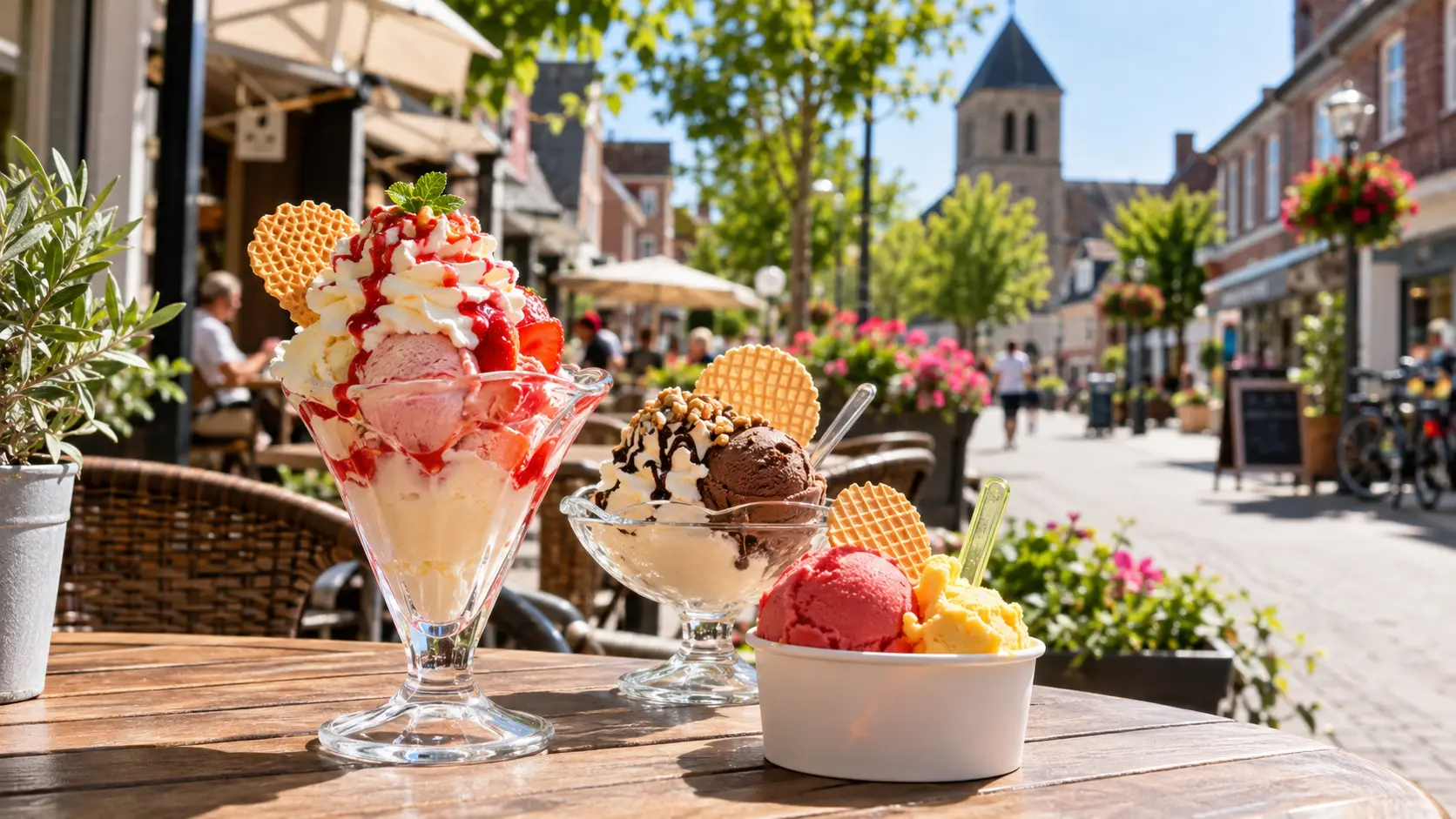 Eisdielen in Hörstel – Eisbecher und Eiscreme im Sommer