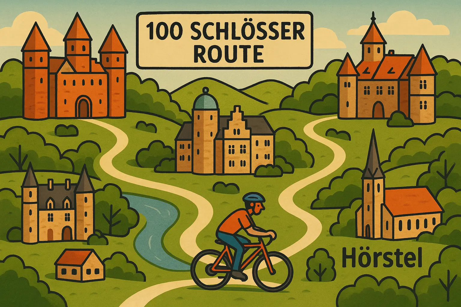 100-Schlösser-Route in Hörstel
