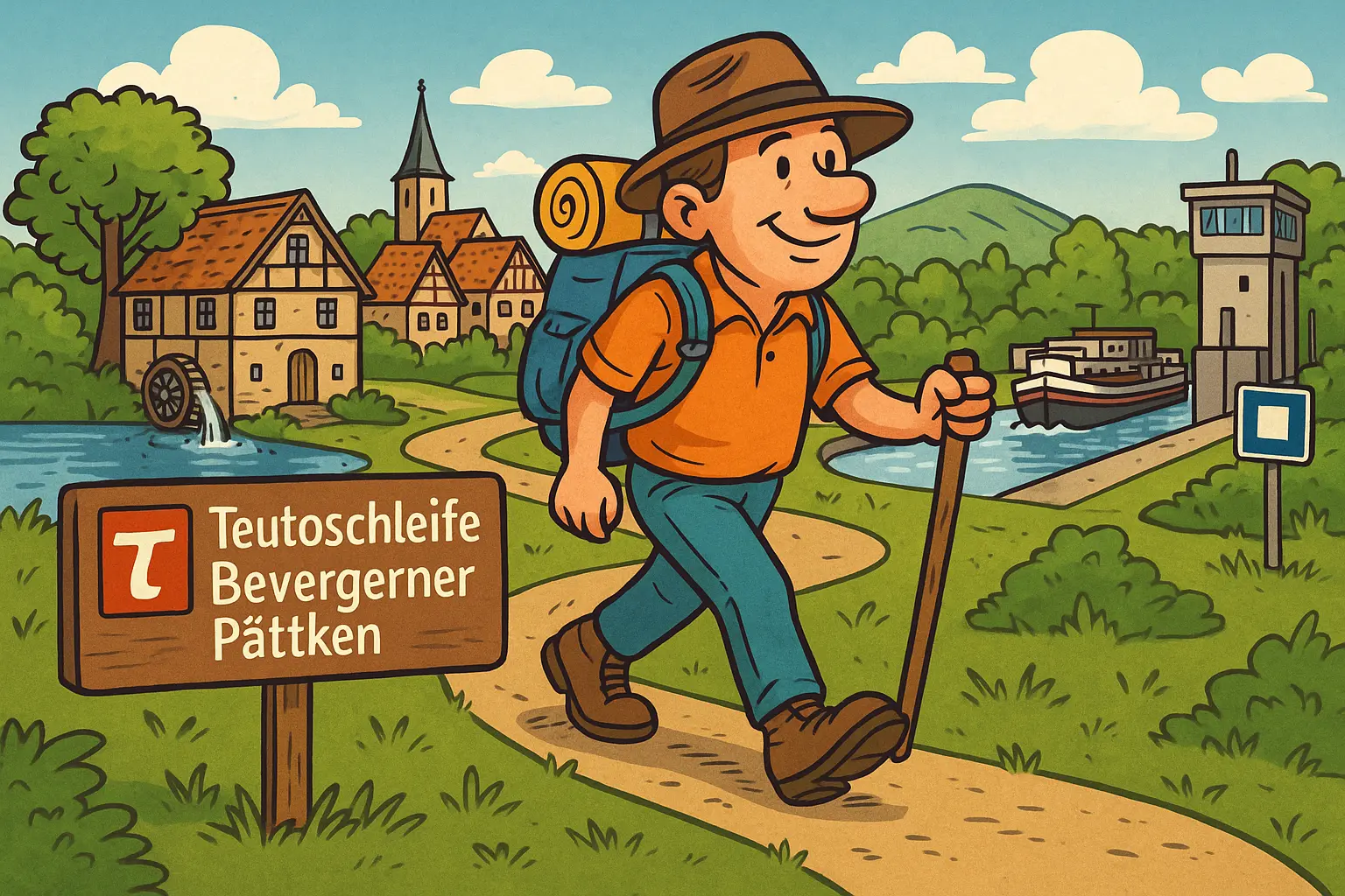 Teutoschleife Bevergerner Pättken