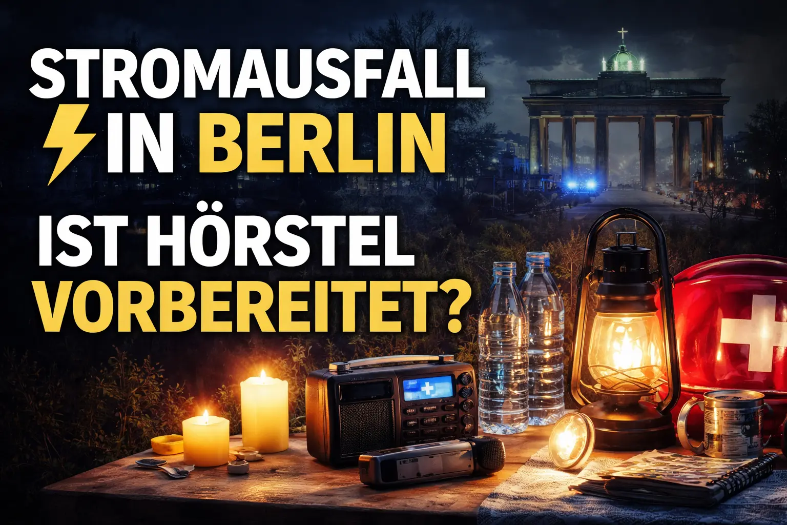 Stromausfall in Berlin, wie hoch ist die Gefahr in Hörstel